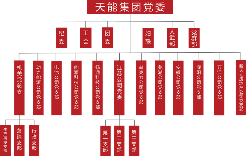 欧博abg建团党委组织架构